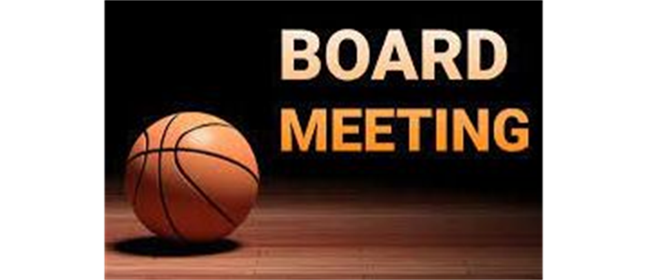 Board Meeting - Wed Sep 6th